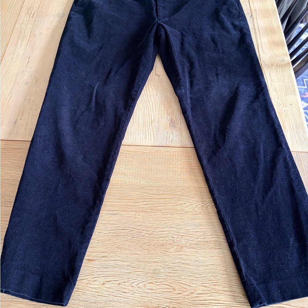 Vintage Ralph Lauren Black Men's Corduroy pants 42x32